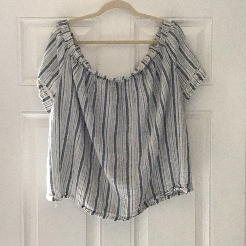 2Xl Ava & Viv off shoulder shirt